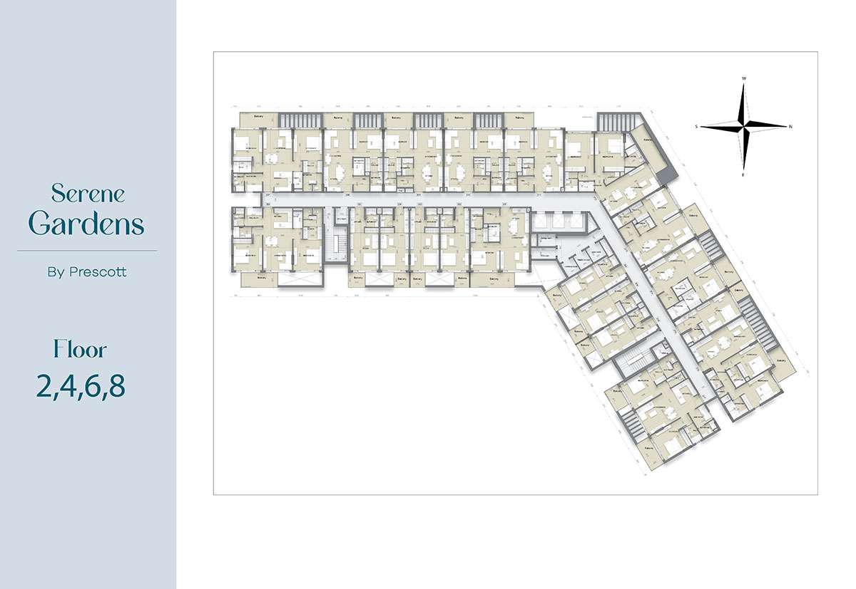 Serene Gardens - Floor 2,4,6,8